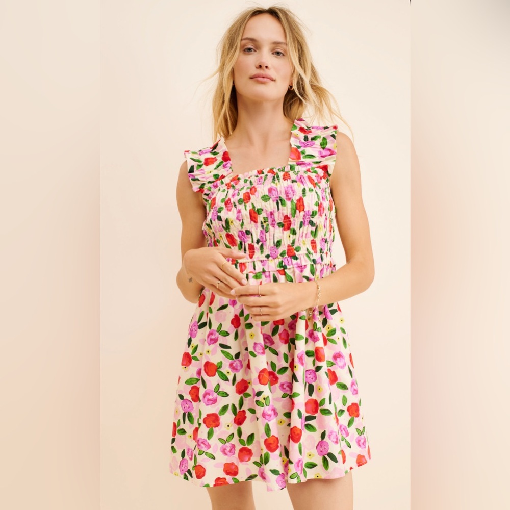 English Factory Floral Dress